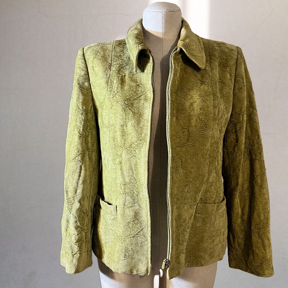 Vintage Olive Green Women's Jacket
